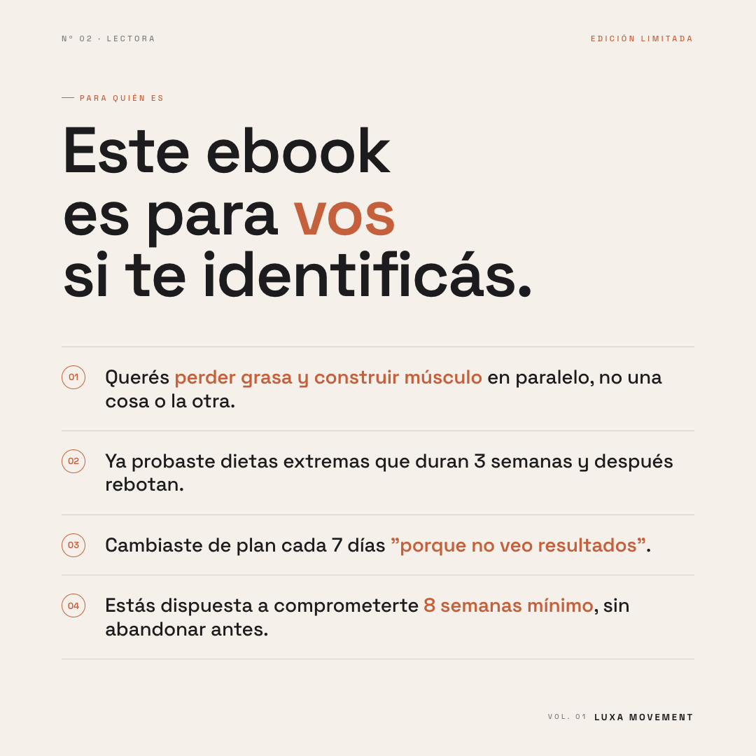 Cuidar el Cuerpo · LUXA Movement